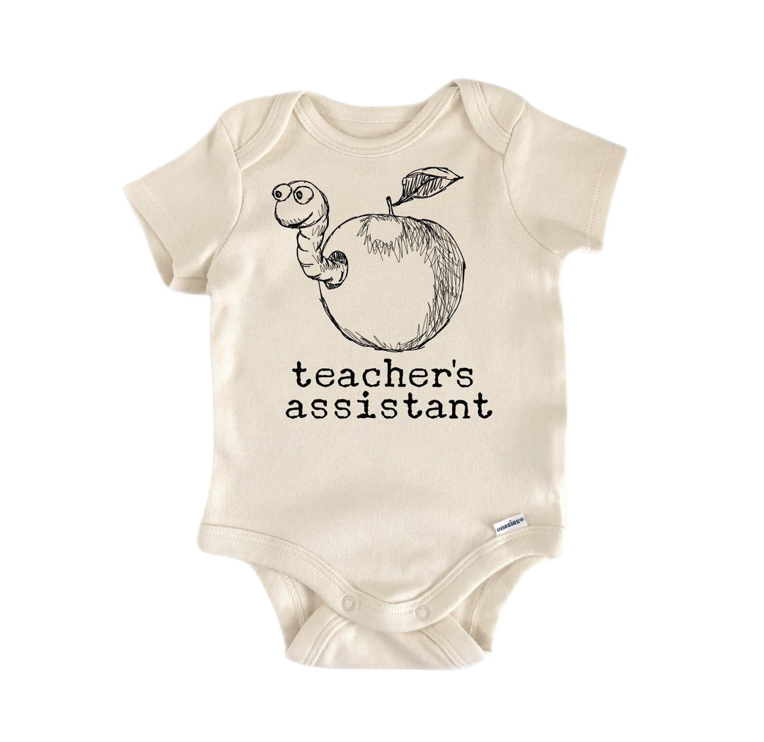 Teachers Assistant Bookworm - Baby Boy Girl Clothes Infant Onesie® Funny Cute Newborn GS1