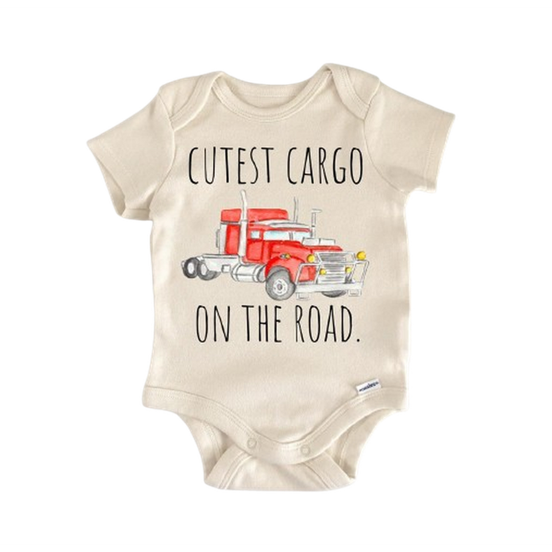 Trucking Trucker Truck - Baby Boy Girl Clothes Infant Onesie® Funny Cute Newborn GS1