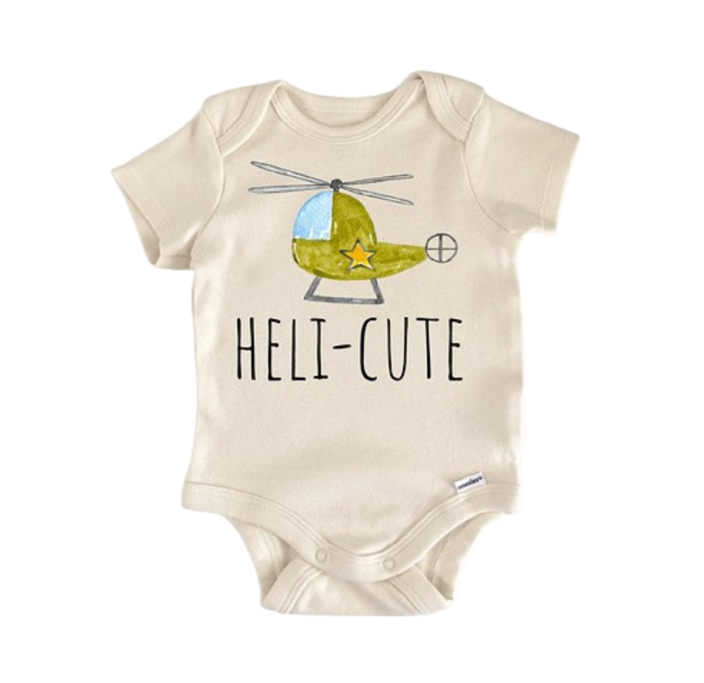 Helicopter Copilot Pilot Military - Baby Boy Girl Clothes Infant Onesie® Funny Cute GS1 BBY