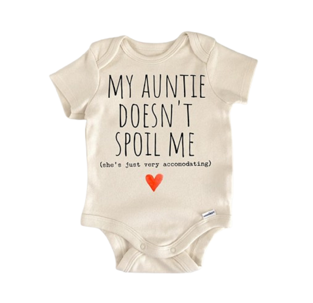 Aunt Auntie Announcement - Baby Boy Girl Clothes Infant Onesie® Funny Cute Newborn GS1