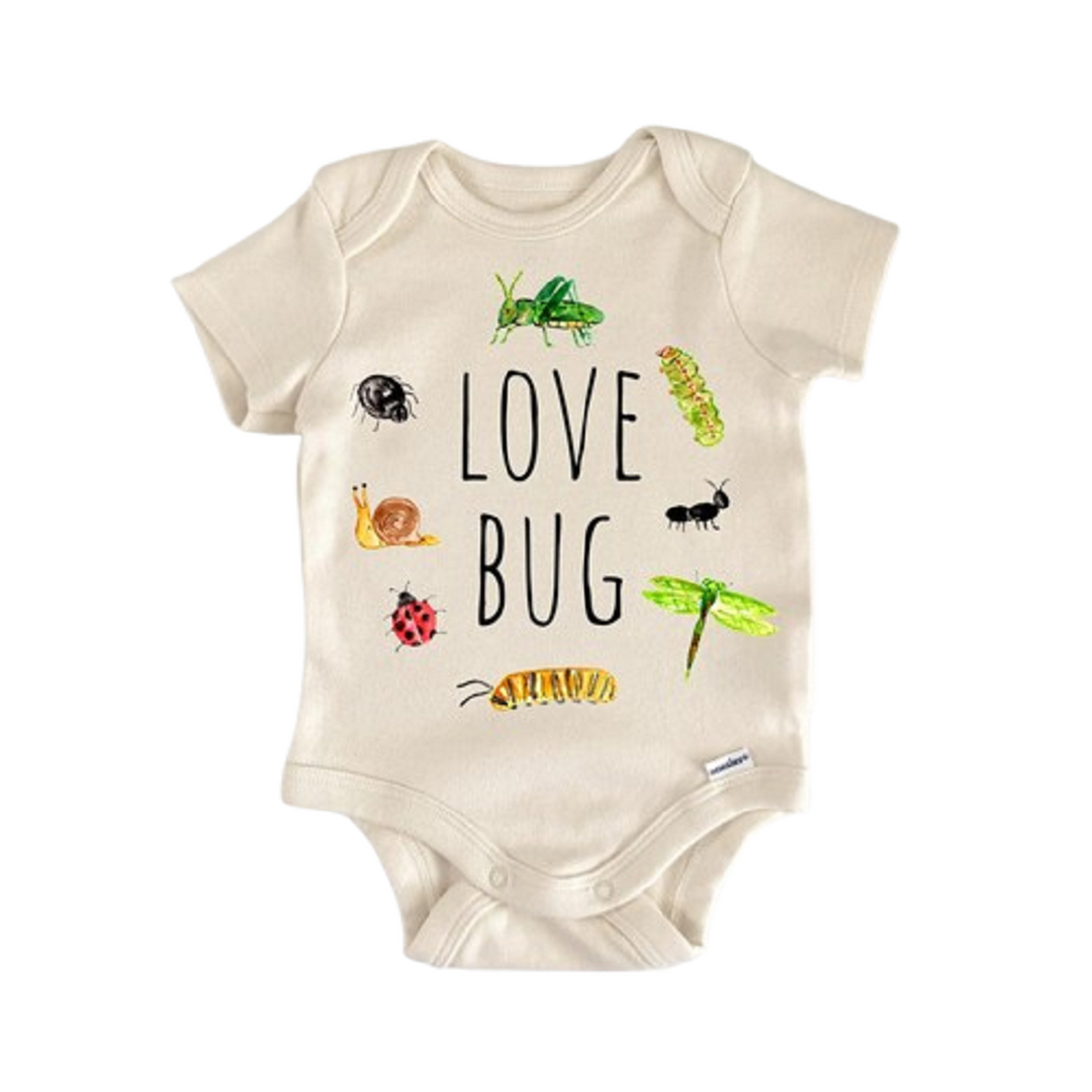 Love Bug Lady Bug Caterpillar Cricket - Baby Boy Girl Clothes Infant Onesie® Funny GS1 BBY