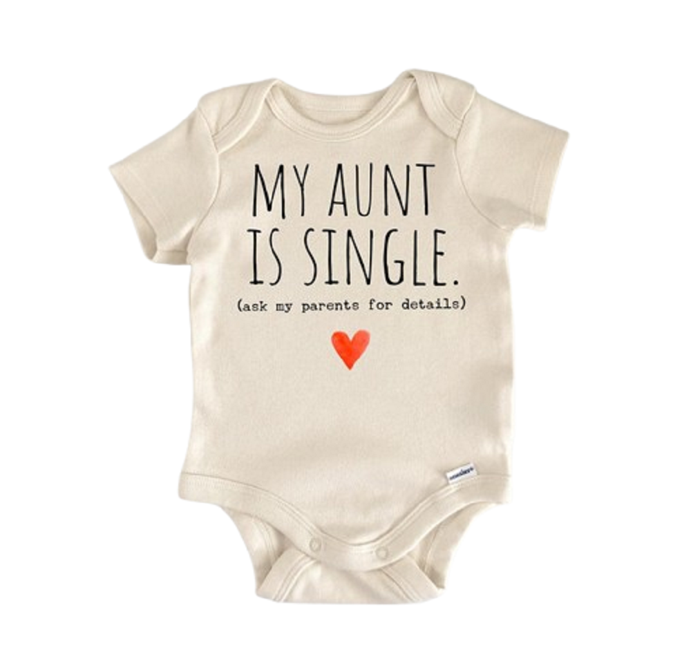 Auntie Aunt - Baby Boy Girl Clothes Infant Onesie® Funny Cute Newborn GS1