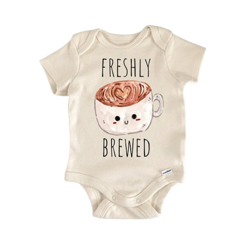 Coffee Bean Tea - Baby Boy Girl Clothes Infant Onesie® Funny Cute Newborn GS1