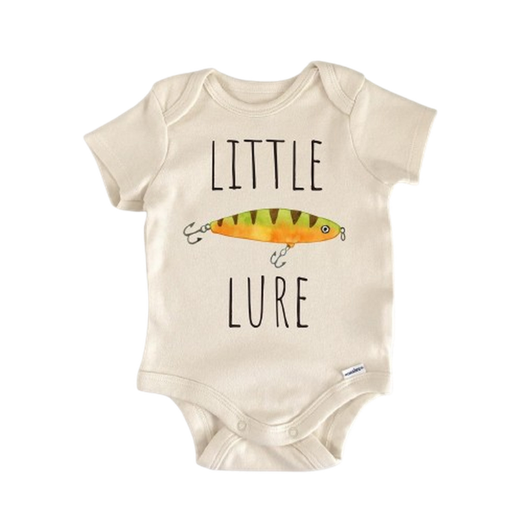 Little Lure Fishing - Baby Boy Girl Clothes Infant Onesie® Funny Cute Newborn GS1