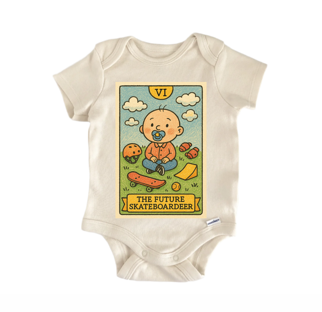 Future Skateboarder Tarot - Baby Onesie® GS1