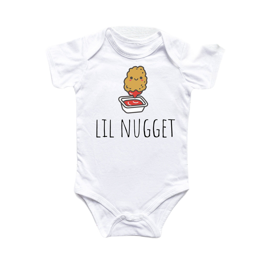 Little Nugget Chicken Fast Food - Baby Boy Girl Clothes Infant Onesie® Funny Cute Newborn GS1