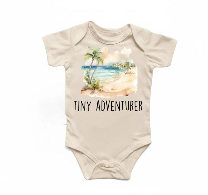 Adventure Beach - Baby Boy Girl Clothes Infant Bodysuit Funny Cute Newborn  Funny Cute Onesie® | North Fork Forager LLC