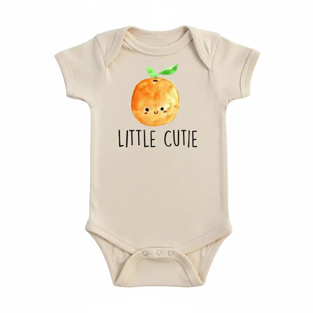 Orange Cutie - Baby Boy Girl Clothes Infant Bodysuit Funny Cute Newborn  Funny Cute Onesie® | North Fork Forager LLC