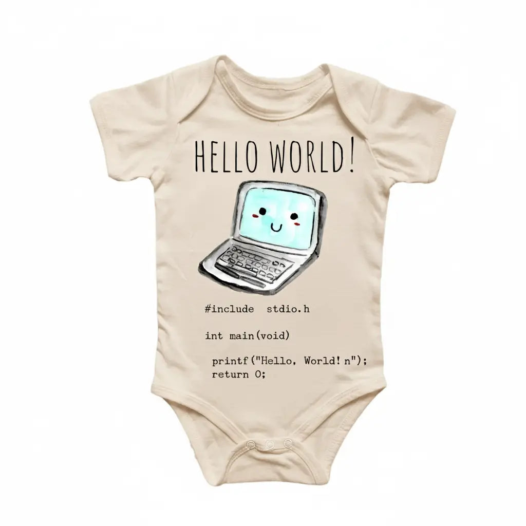 Pc Programmer Coder Coding - Baby Boy Girl Clothes Infant Bodysuit Funny Cute Newborn  Funny Cute Onesie® | North Fork Forager LLC