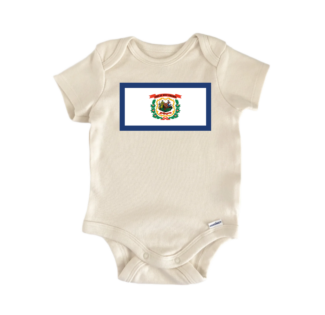 West Virginia - Baby Boy Girl Clothes Infant Bodysuit Funny Cute  Funny Cute Onesie® | North Fork Forager LLC