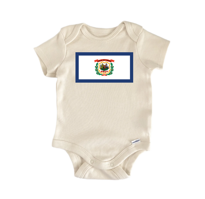 West Virginia - Baby Boy Girl Clothes Infant Bodysuit Funny Cute  Funny Cute Onesie® | North Fork Forager LLC