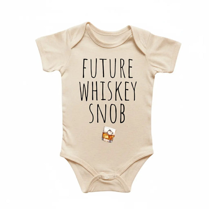 Whiskey Snob - Baby Boy Girl Clothes Infant Bodysuit Funny Cute Newborn  Funny Cute Onesie® | North Fork Forager LLC