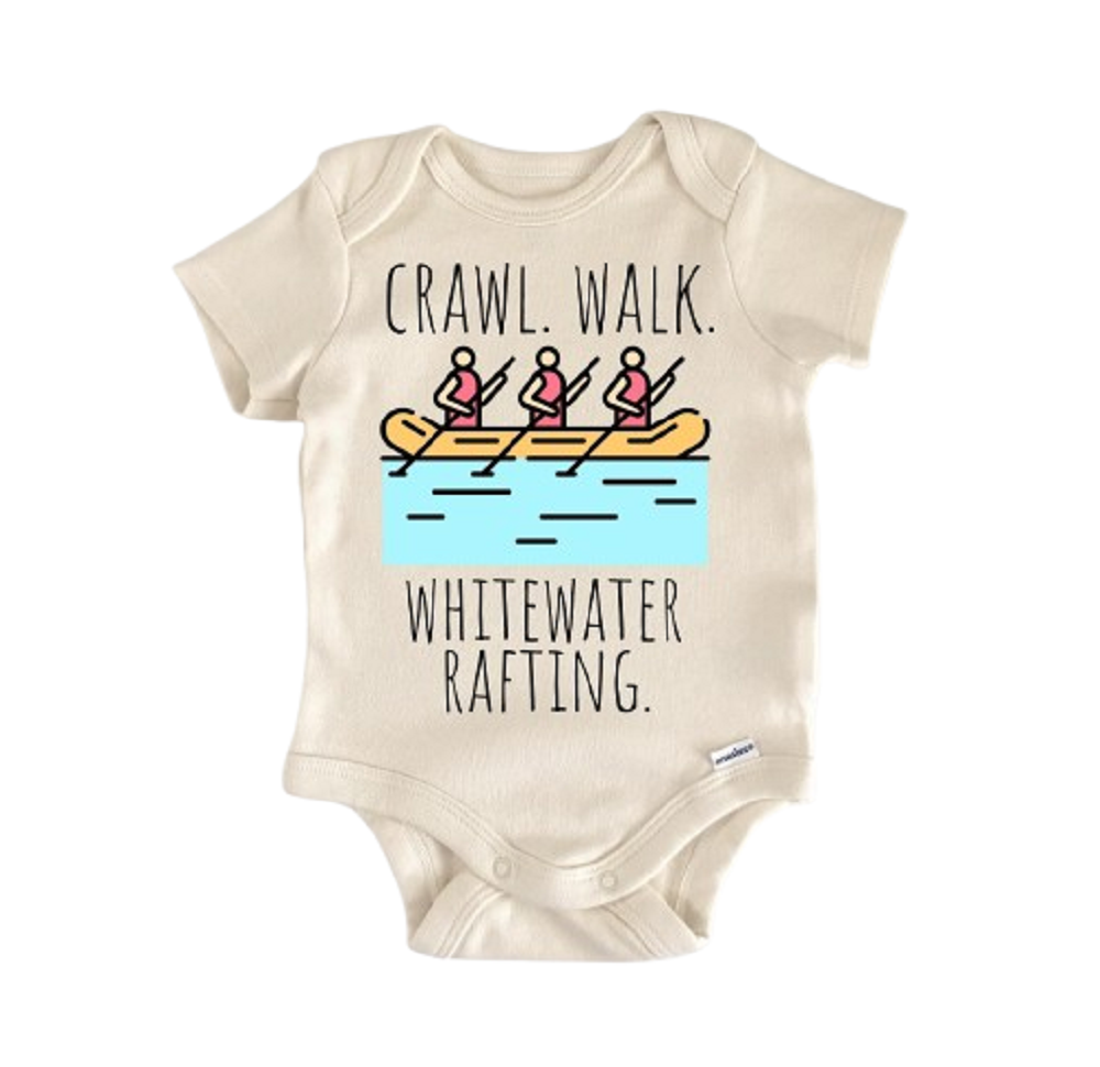 Whitewater Rafting River - Baby Boy Girl Clothes Infant Bodysuit Funny Cute Newborn  Funny Cute Onesie® | North Fork Forager LLC