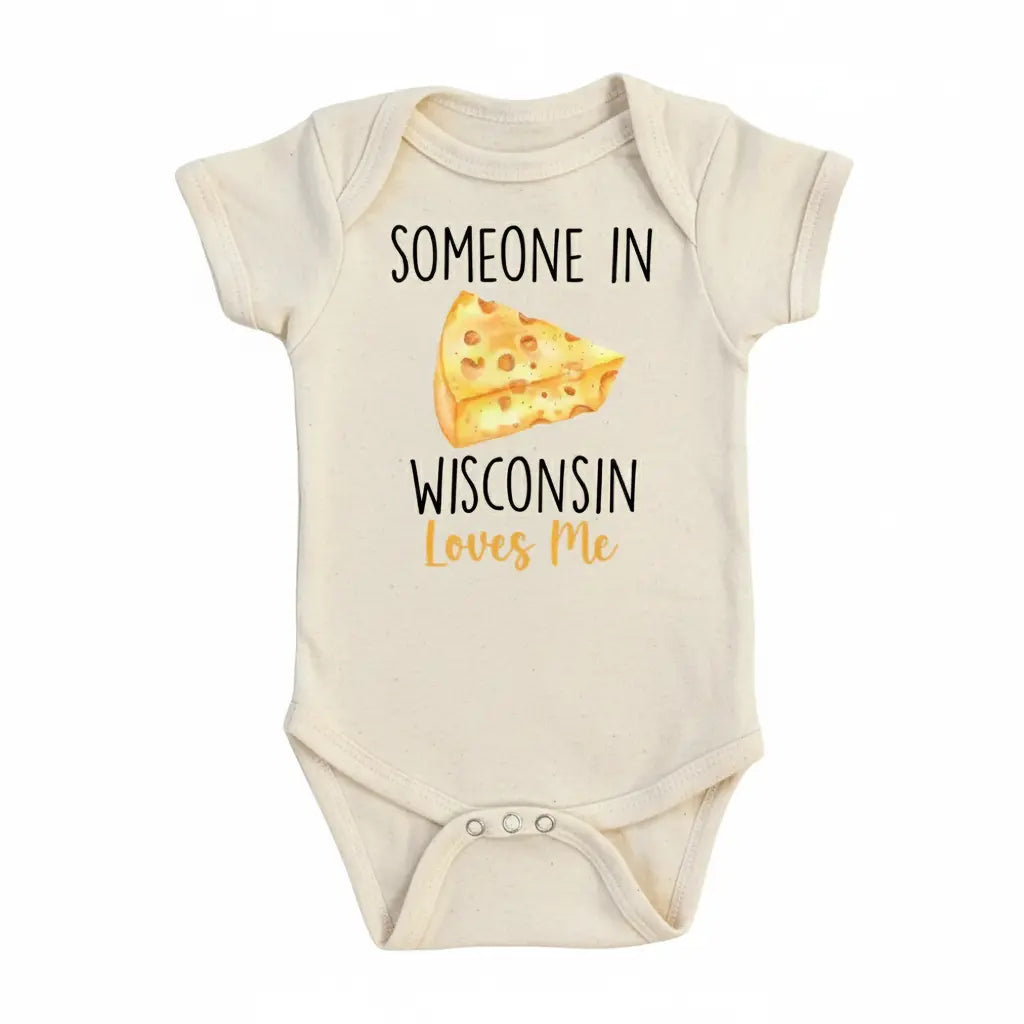 Wisconsin Cheese - Baby Boy Girl Clothes Infant Bodysuit Funny Cute Newborn  Funny Cute Onesie® | North Fork Forager LLC