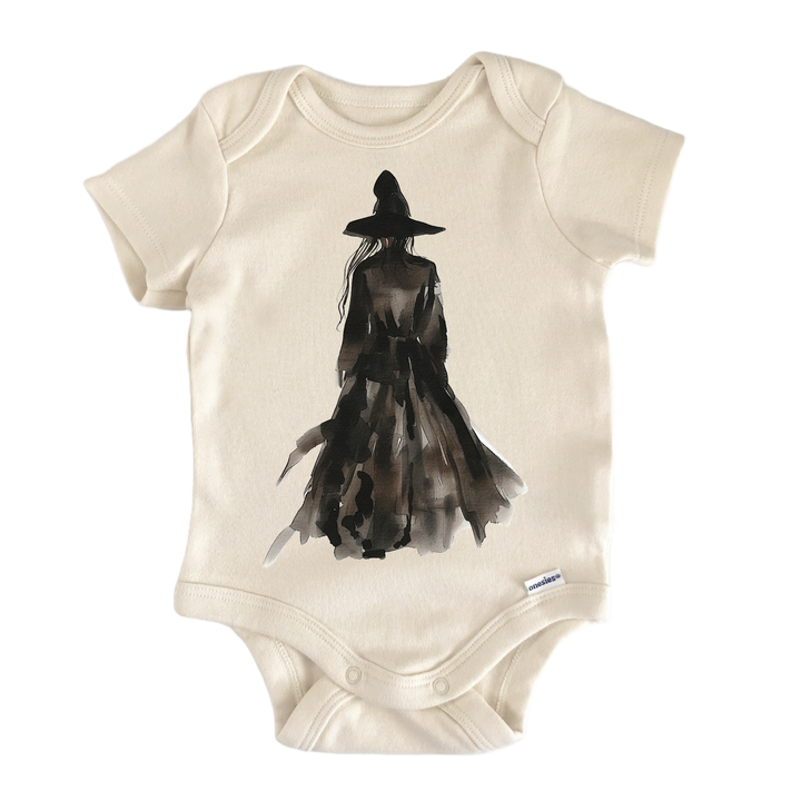 Witch Halloween Black - Baby Bodysuit  Funny Cute Onesie® | North Fork Forager LLC