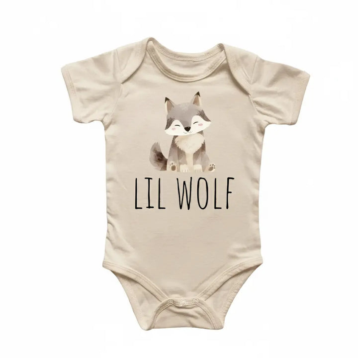 Little Wolf  - Baby Boy Girl Clothes Infant Onesie® Funny Cute Newborn GS1  Funny Cute Onesie® | North Fork Forager LLC