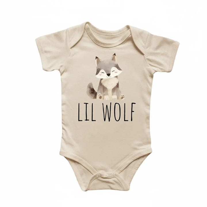 Little Wolf  - Baby Boy Girl Clothes Infant Bodysuit Funny Cute Newborn  Funny Cute Onesie® | North Fork Forager LLC