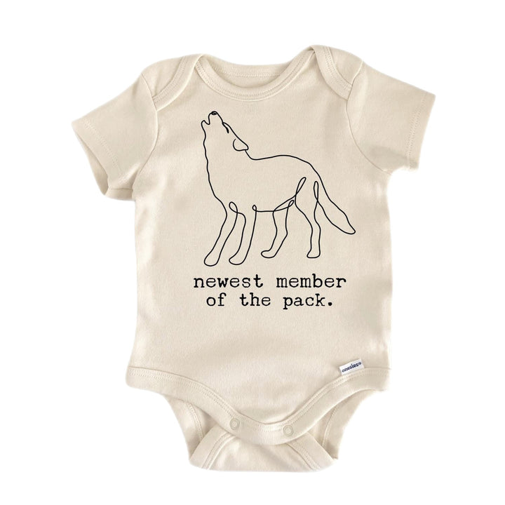 Wolf Pack Animal - Baby Boy Girl Clothes Infant Bodysuit Funny Cute Newborn  Funny Cute Onesie® | North Fork Forager LLC