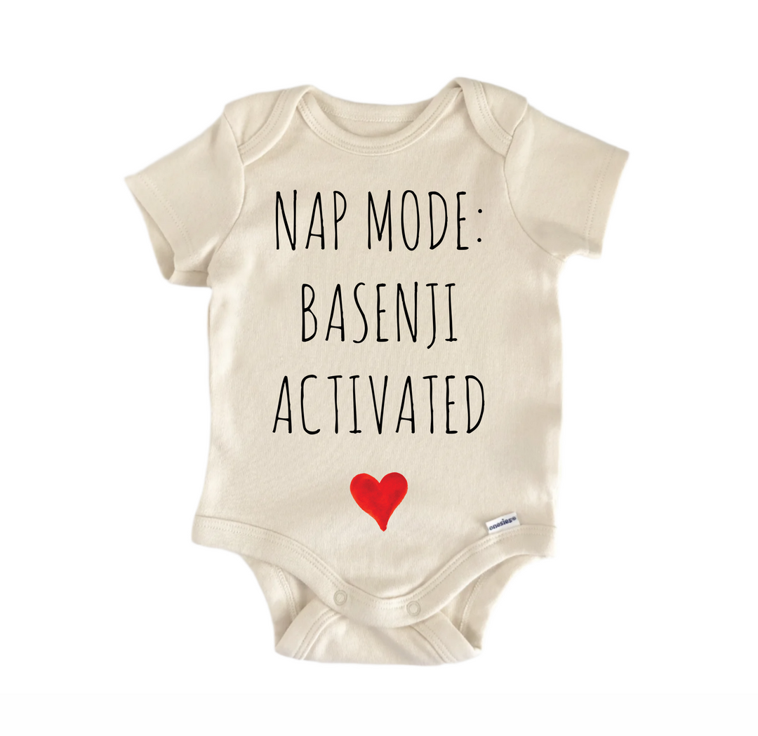 Basenji Dog Joke - Baby Bodysuit