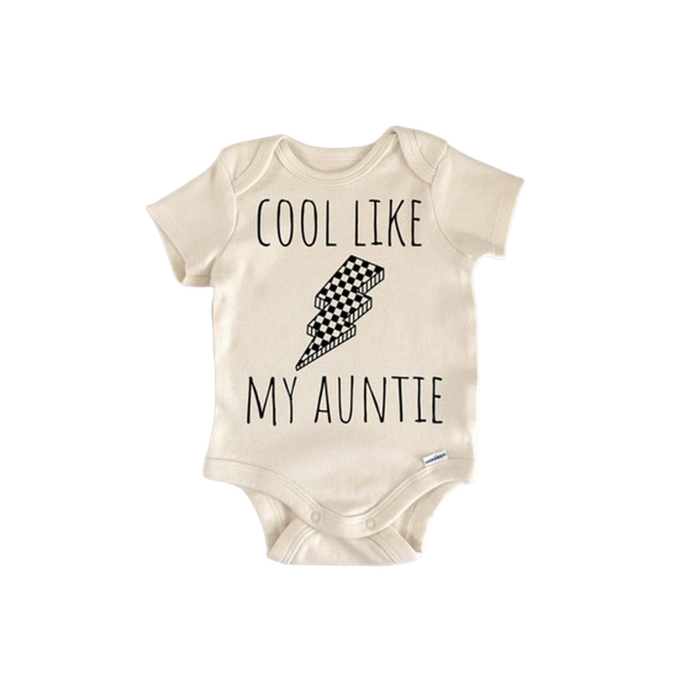 Retro Aunt Lightning - Baby Boy Girl Clothes Infant Onesie® Funny Cute Newborn GS1