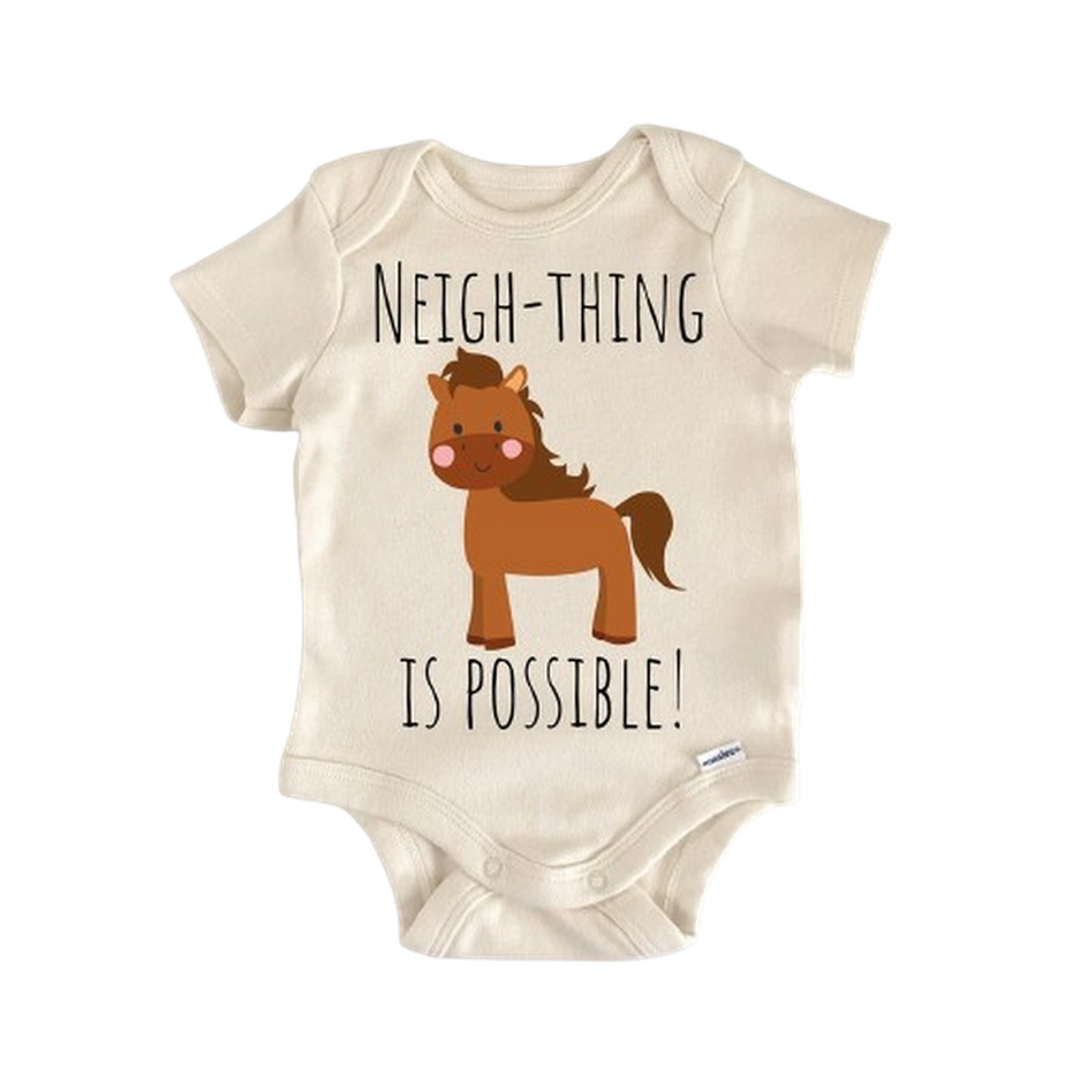 Horse Equestrian - Baby Boy Girl Clothes Infant Onesie® Funny Cute Newborn GS1