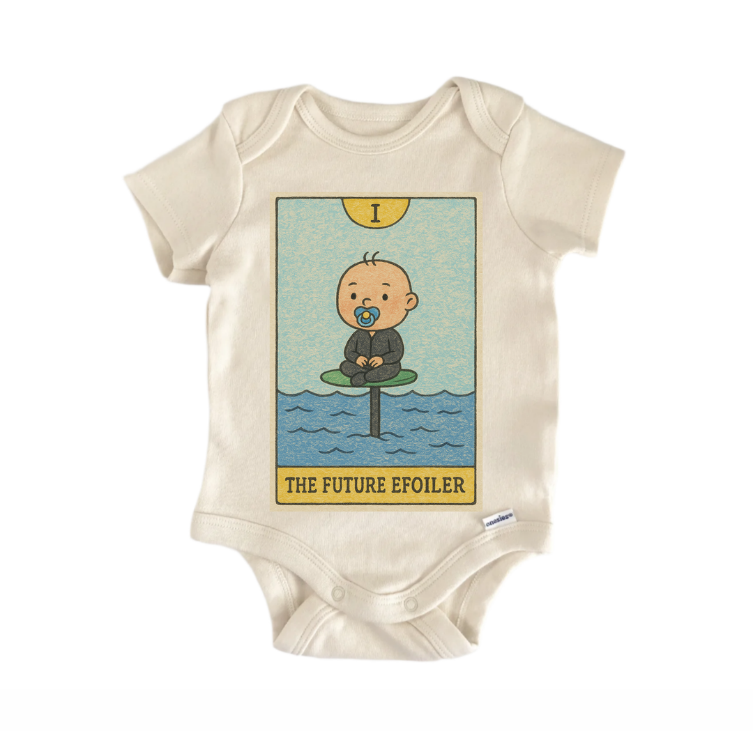 Efoil Foil Surfer Tarot - Baby Bodysuit