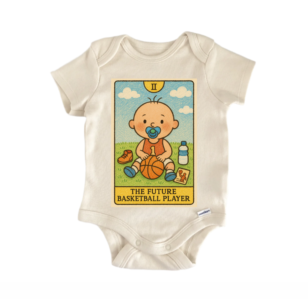 Future Basketball Tarot - Baby Bodysuit