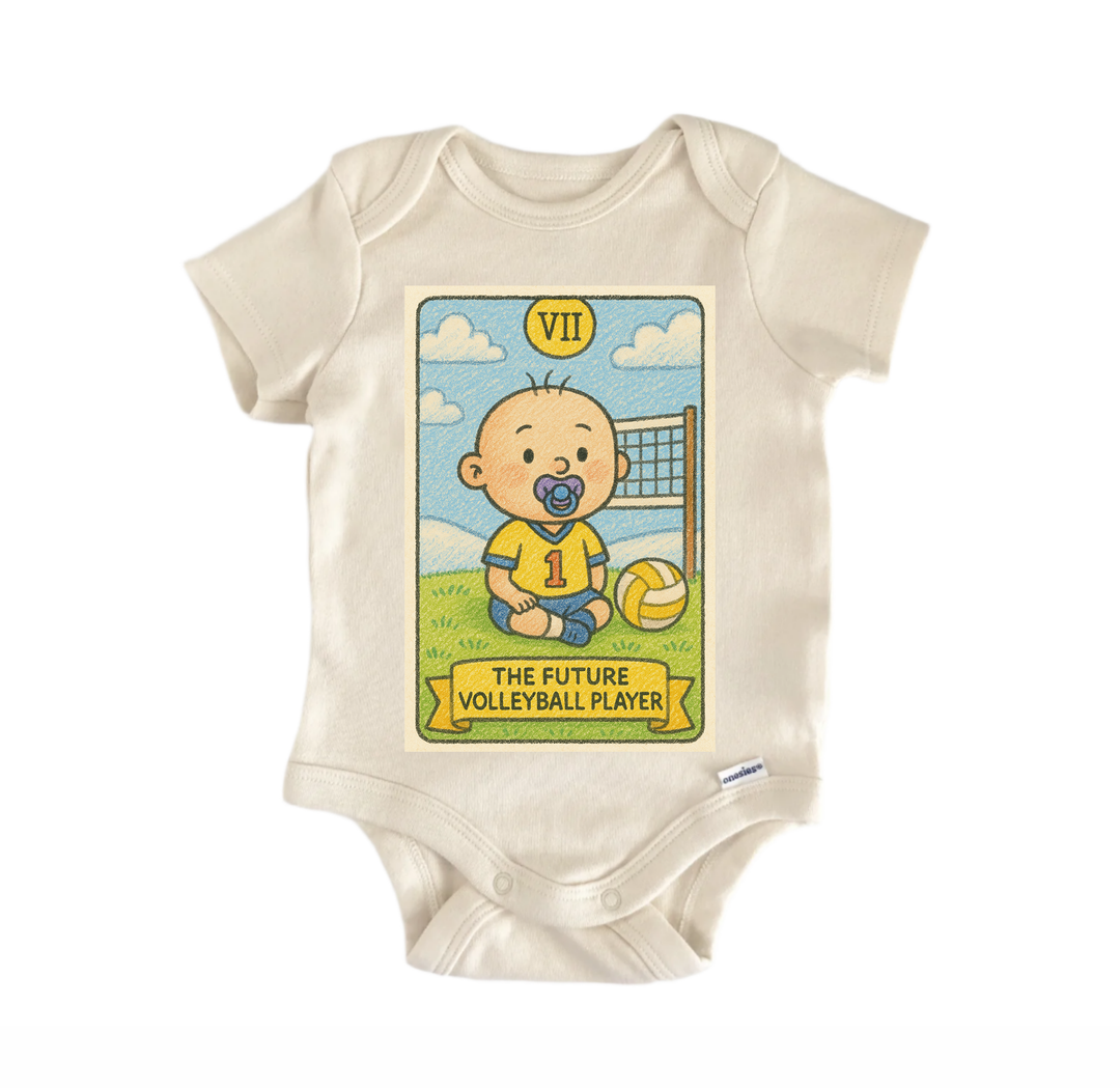 Future Volleyball Tarot - Baby Bodysuit