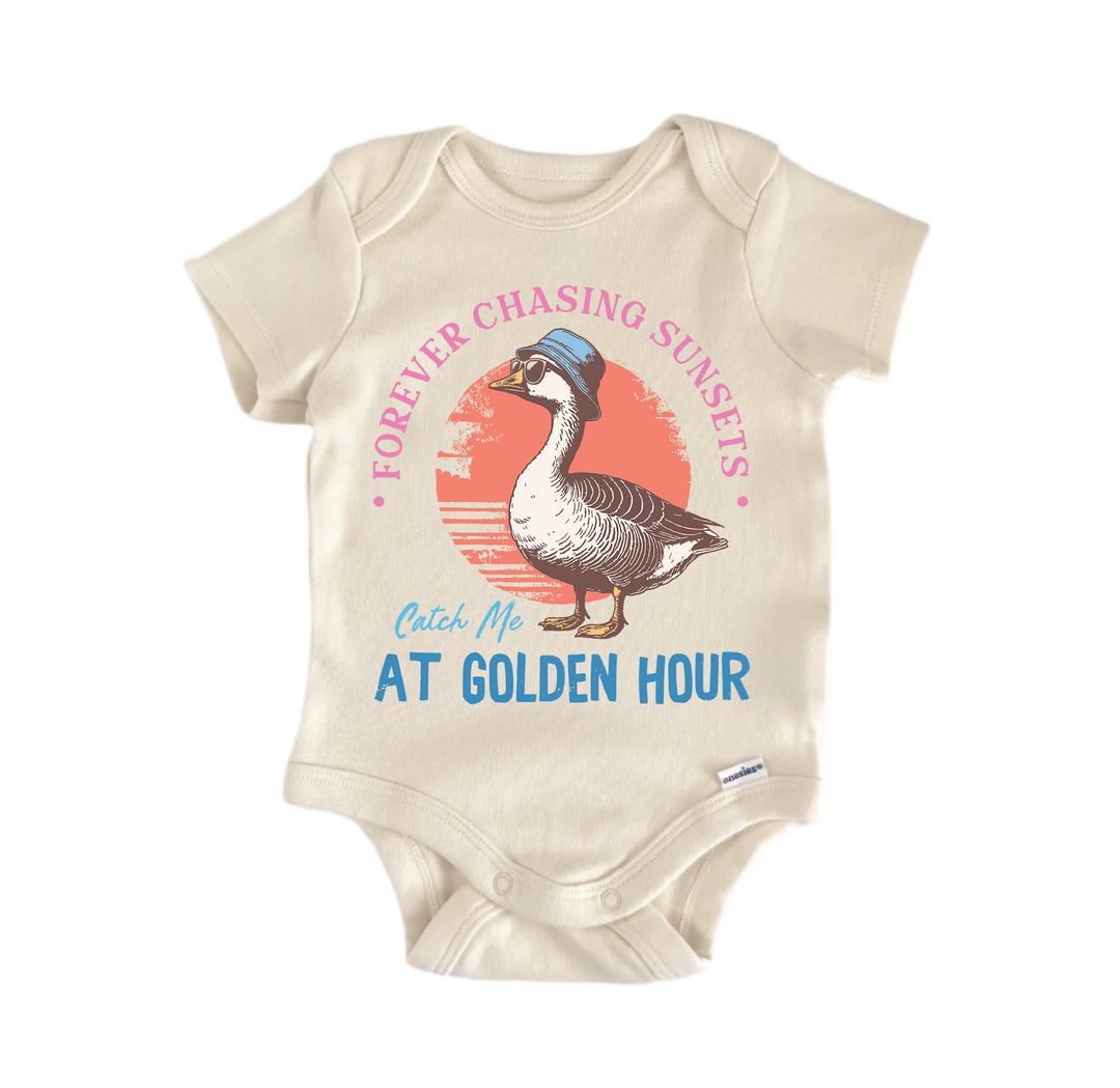 Golder Hour Summer Goose - Baby Bodysuit