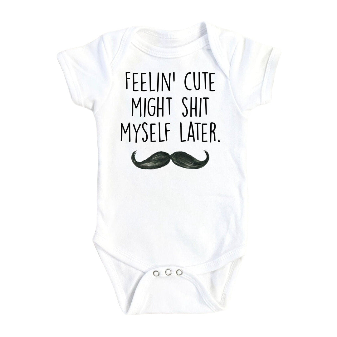 Poop Myself - Baby Boy Girl Clothes Infant Bodysuit Funny Cute Newborn Funny Cute Onesie® | North Fork Forager LLC
