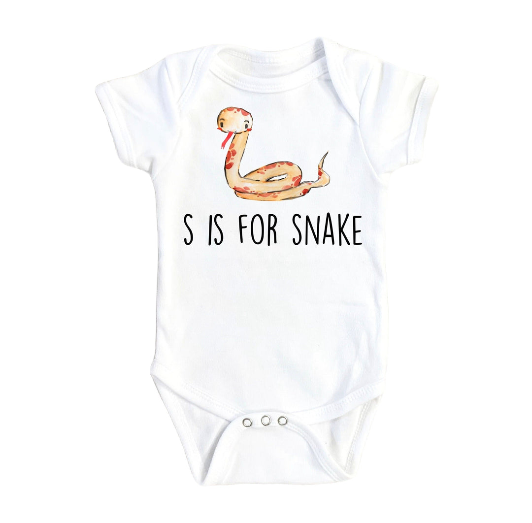 Snake S - Baby Boy Girl Clothes Infant Bodysuit Funny Cute Newborn Funny Cute Onesie® | North Fork Forager LLC