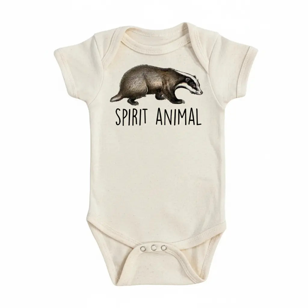Honey Badger - Baby Boy Girl Clothes Infant Bodysuit Funny Cute Newborn Funny Cute Onesie® | North Fork Forager LLC