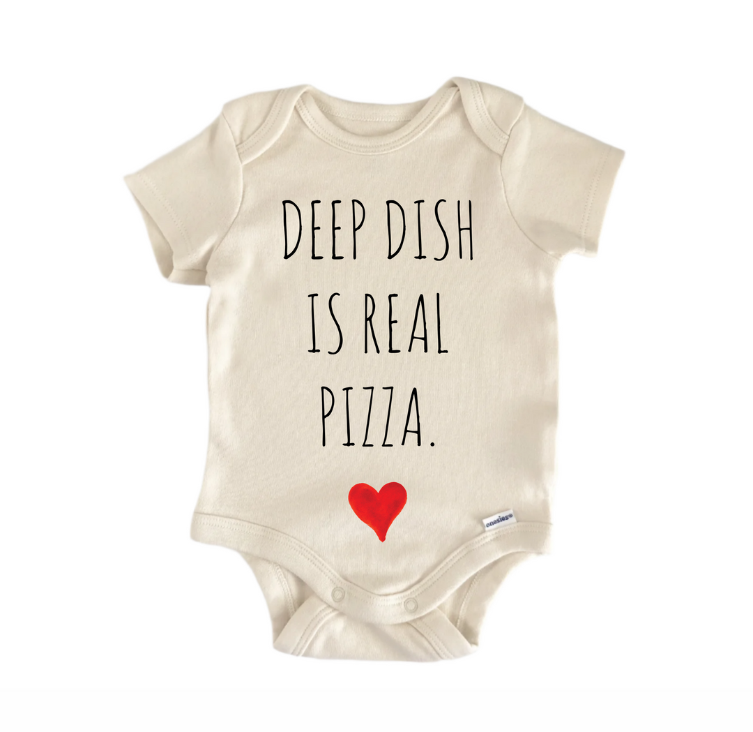 Illinois Pizza - Baby Bodysuit