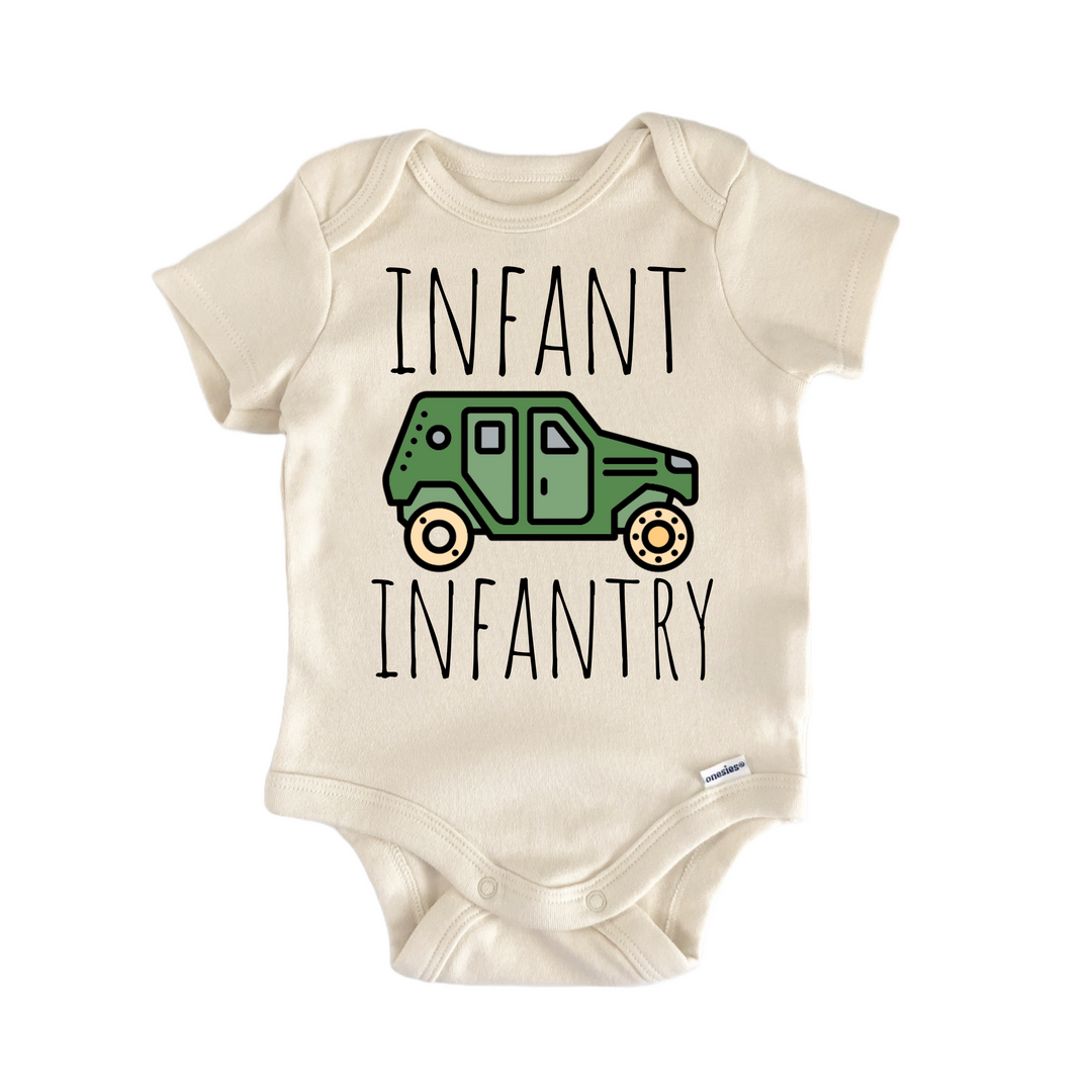 Infant Infantry Military - Baby Bodysuit