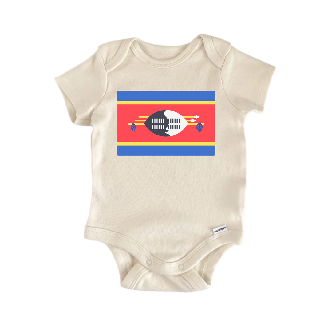 Swaziland Country - Baby Bodysuit