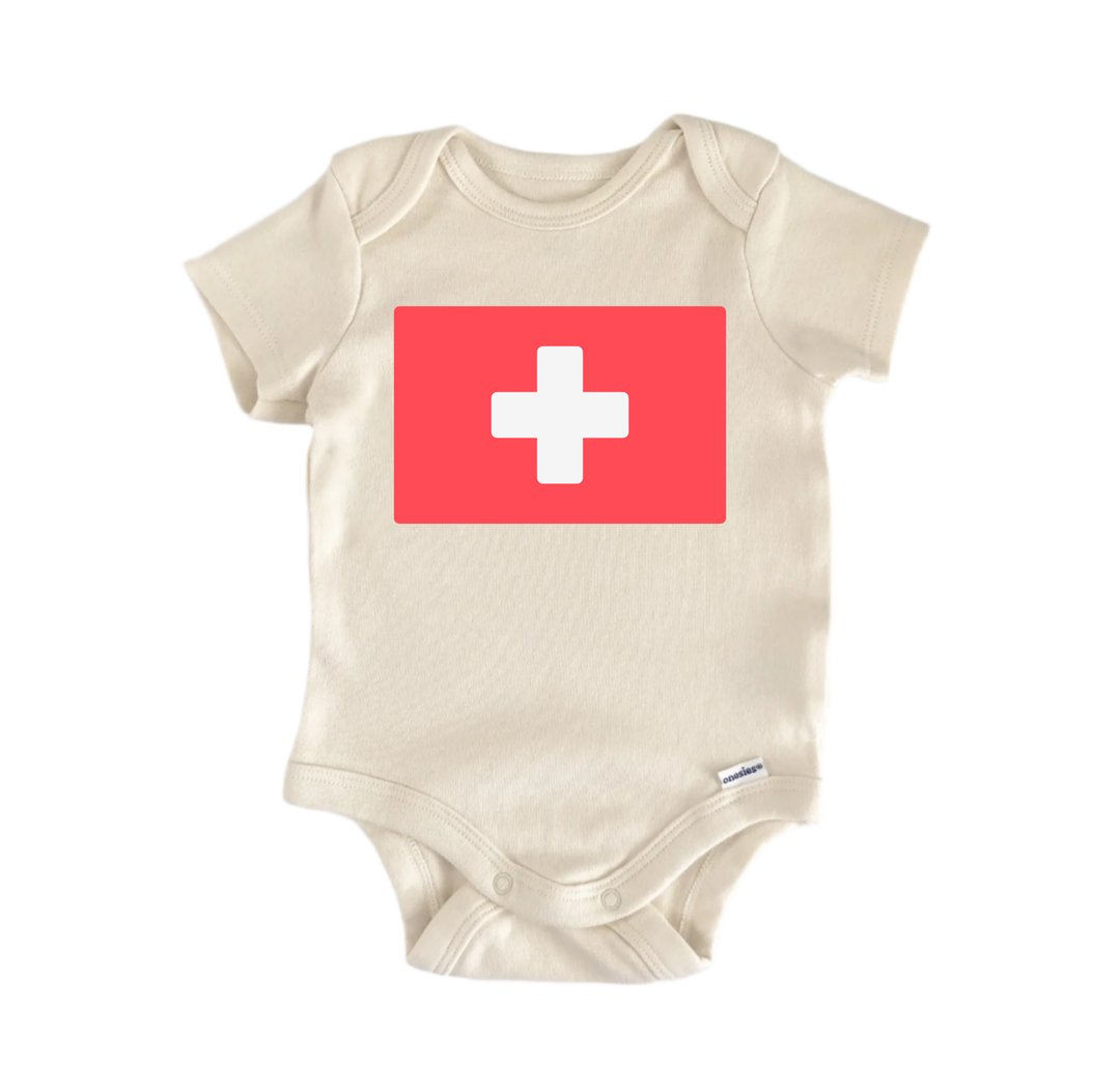 Switzerland Country - Baby Bodysuit