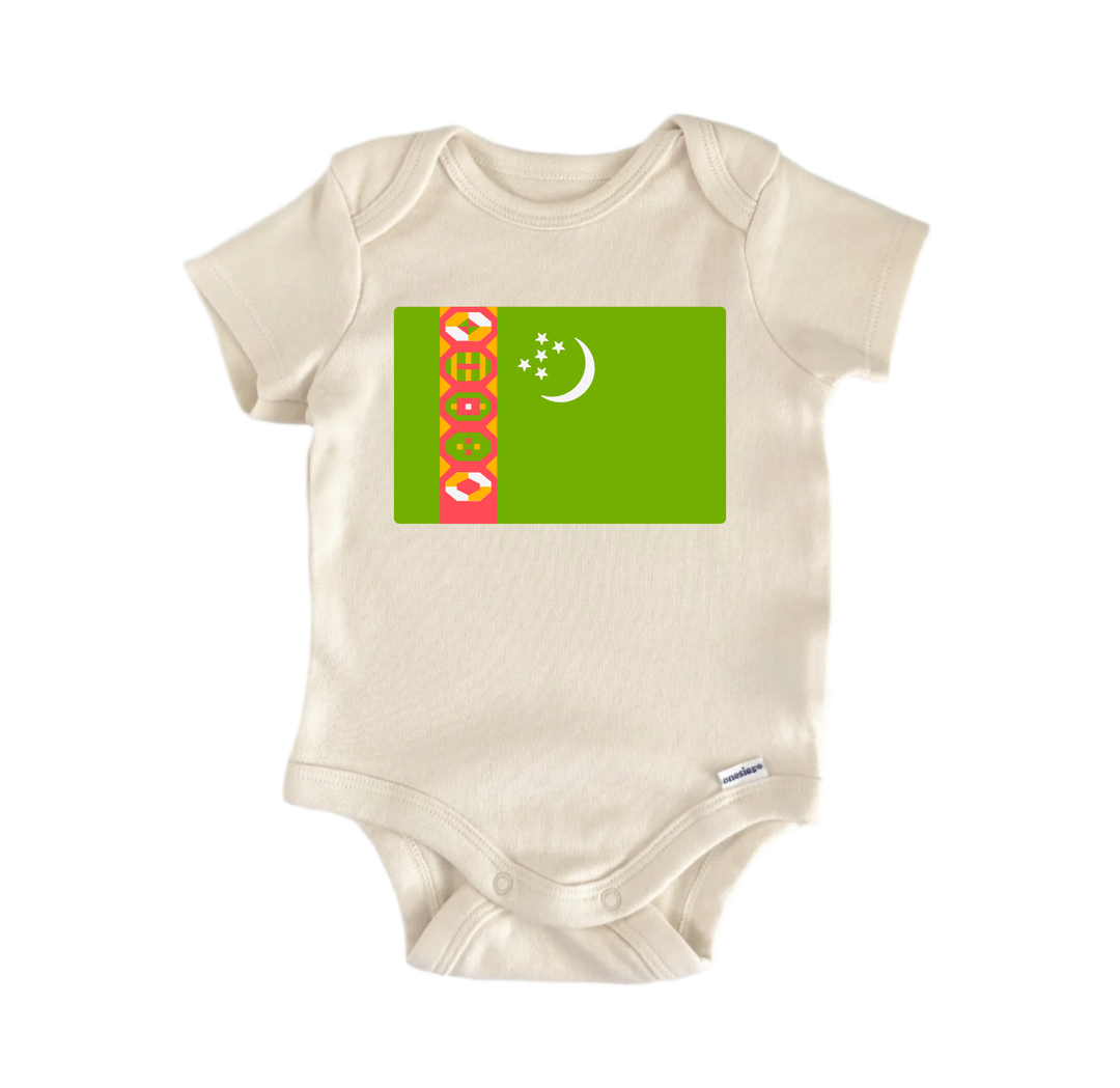 Turkmenistan Country - Baby Bodysuit
