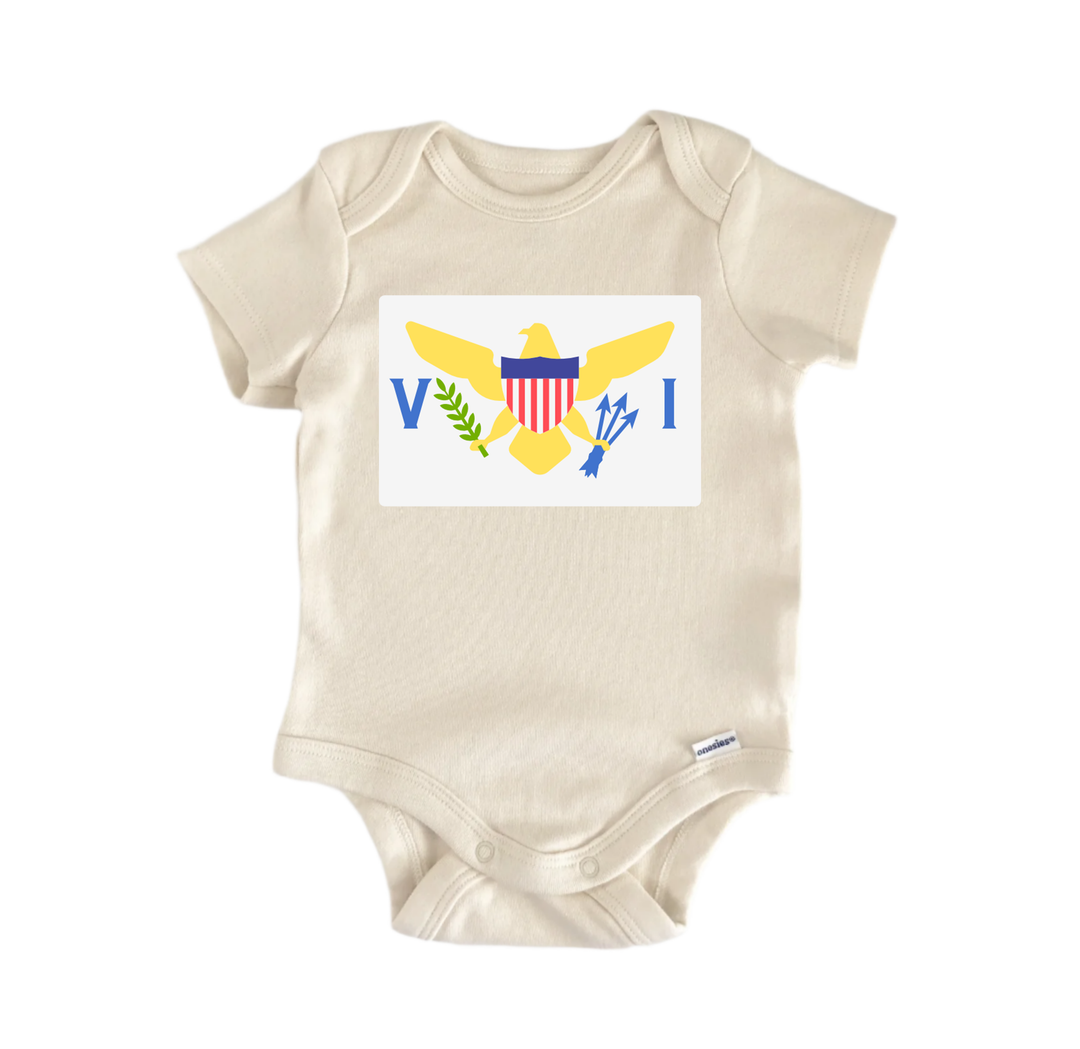 Virgin Islands Country - Baby Bodysuit