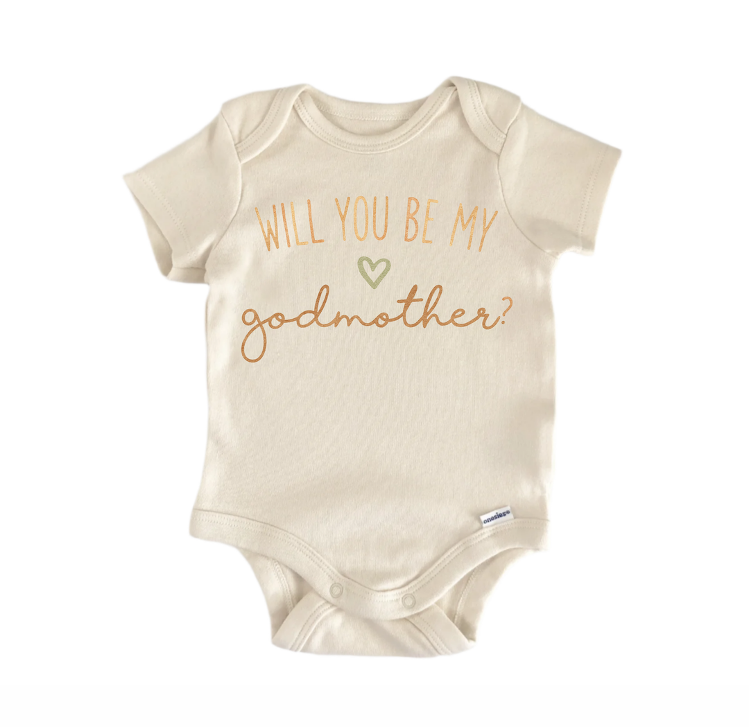 Will You Be My Godmother - Baby Bodysuit