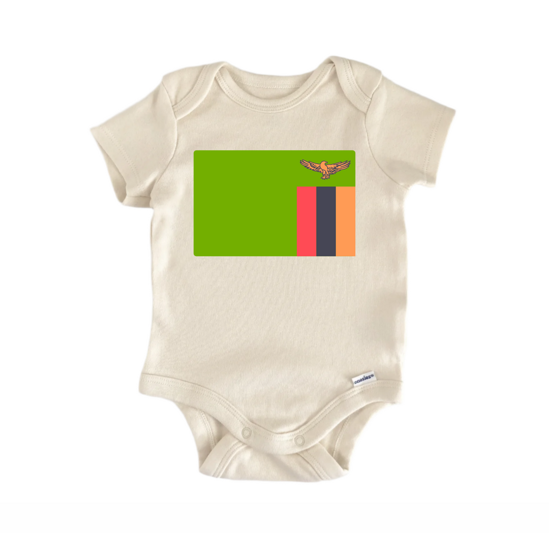 Zambia Country - Baby Bodysuit