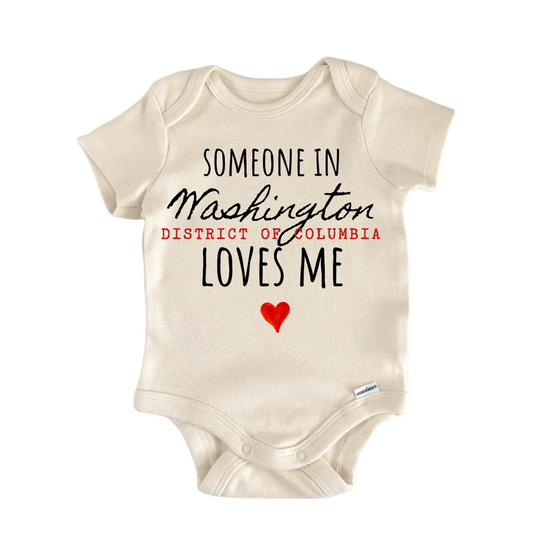 Washington District Of Columbia Baby Gift Baby Onesie®
