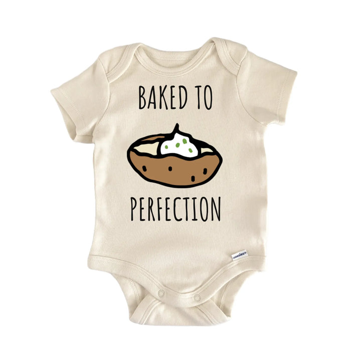 Oven Potato Baked Potatoes Loaded Baby Gift Baby Bodysuit