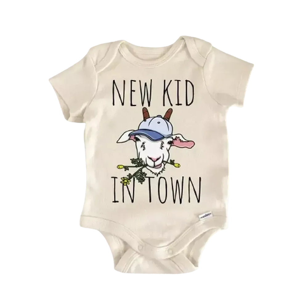Goat Farm - Baby Boy Girl Clothes Infant Bodysuit Funny Cute Newborn  Funny Cute Onesie® | North Fork Forager LLC