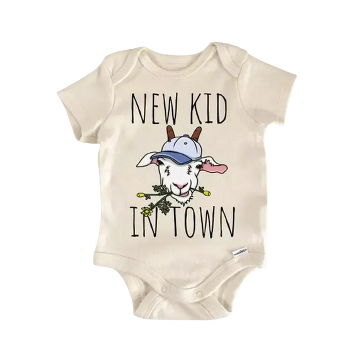 Goat Farm - Baby Boy Girl Clothes Infant Bodysuit Funny Cute Newborn  Funny Cute Onesie® | North Fork Forager LLC
