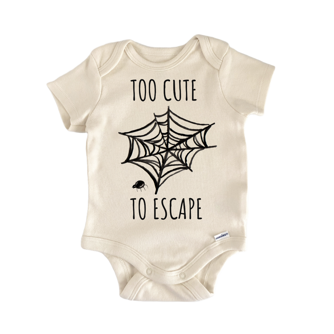 Spider Web Bug Insect Infant Gift Baby Bodysuit