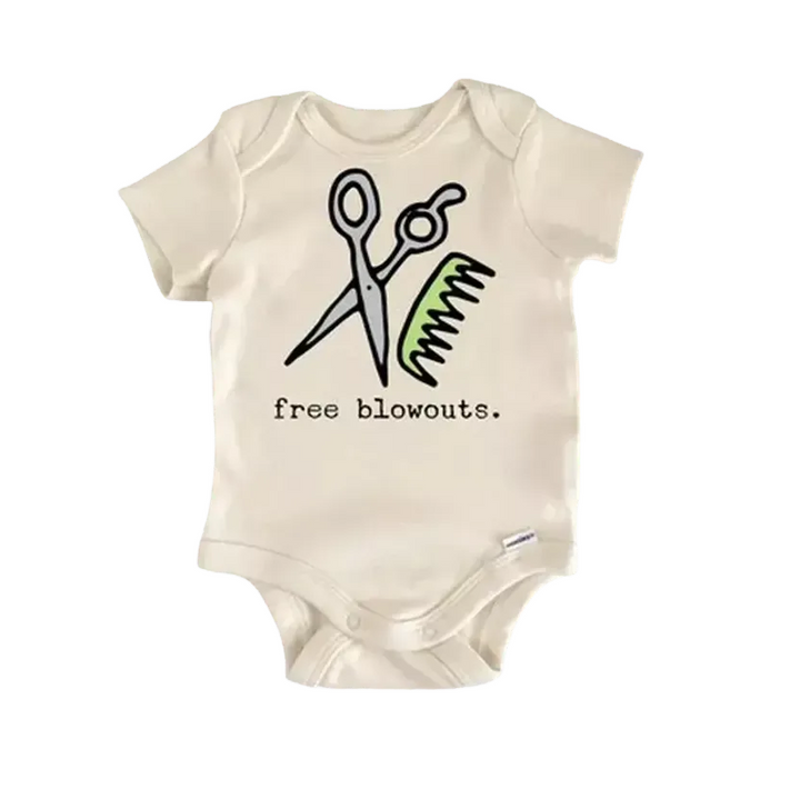 Hairdresser Salon  - Baby Boy Girl Clothes Infant Bodysuit Funny Cute  Funny Cute Onesie® | North Fork Forager LLC