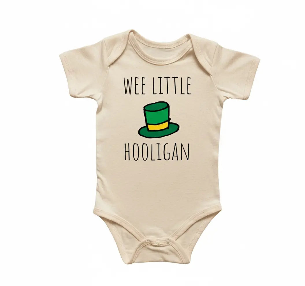 St. Patricks Day Irish  - Baby Boy Girl Clothes Infant Bodysuit Funny Cute Newborn 8  Funny Cute Onesie® | North Fork Forager LLC