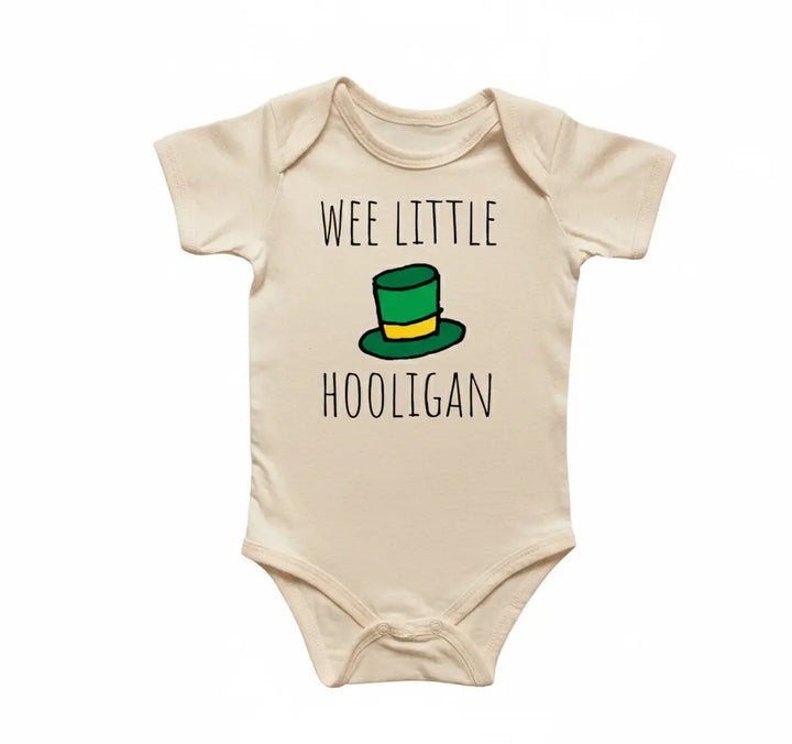 St. Patricks Day Irish  - Baby Boy Girl Clothes Infant Bodysuit Funny Cute Newborn 8  Funny Cute Onesie® | North Fork Forager LLC