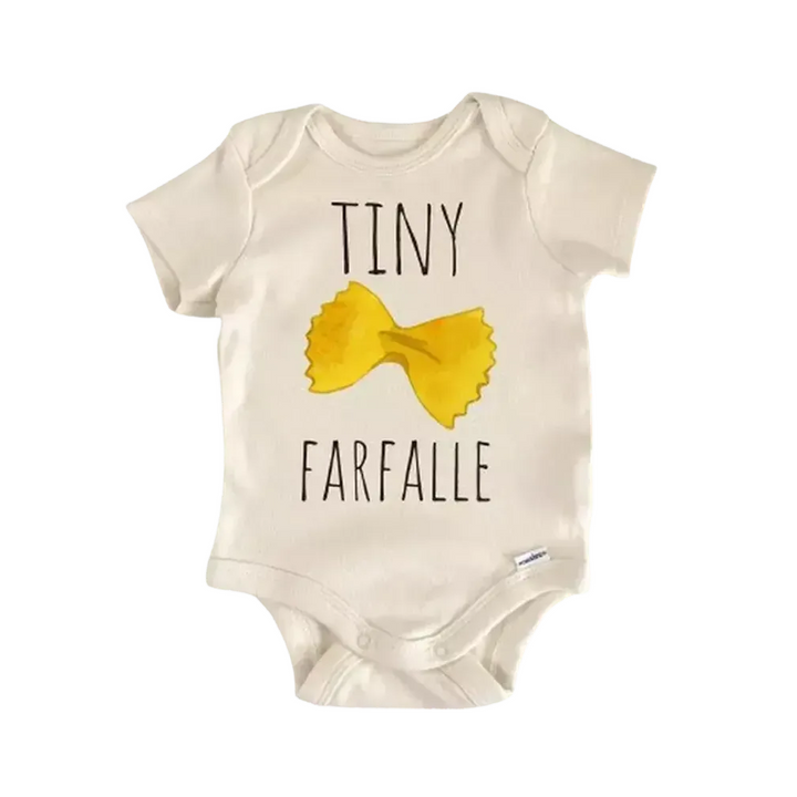 Italian Pasta Farfalle - Baby Boy Girl Clothes Infant Bodysuit Funny Cute Newborn  Funny Cute Onesie® | North Fork Forager LLC