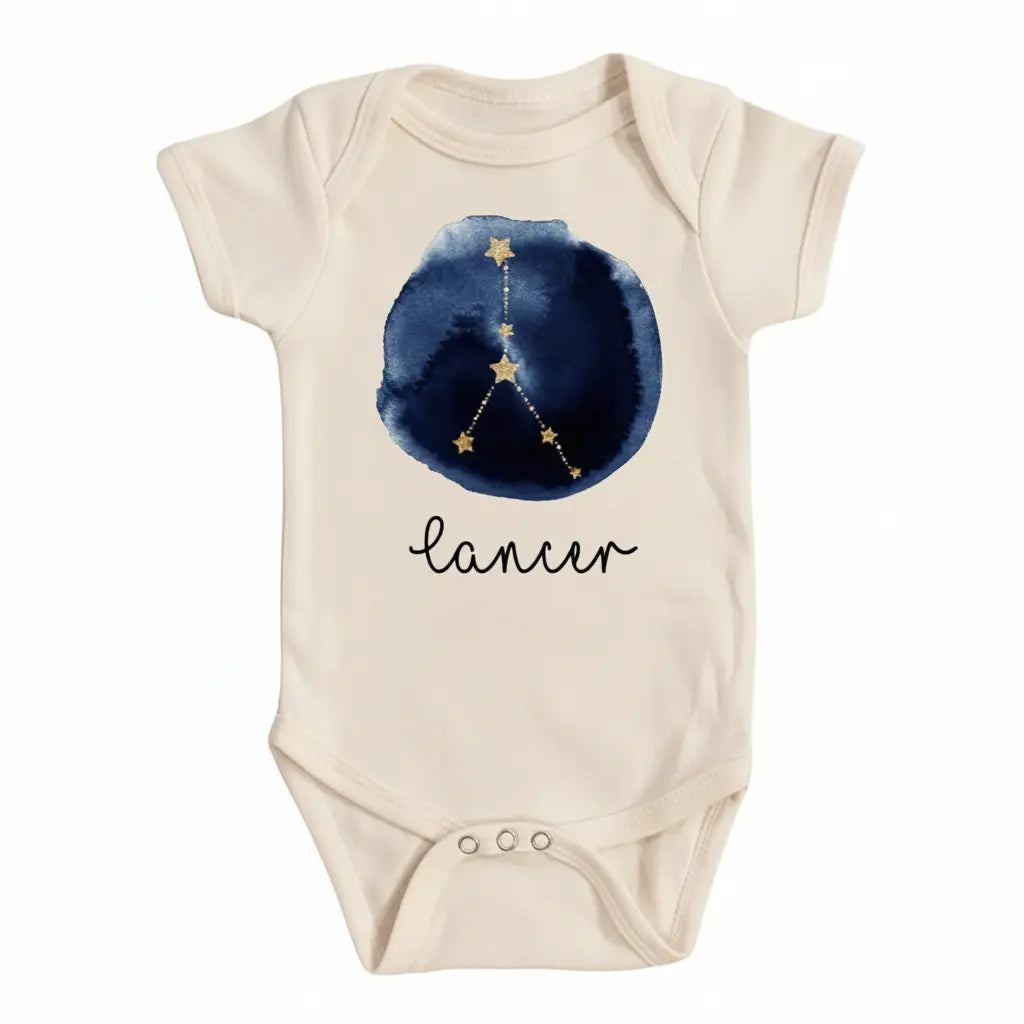 Cancer Zodiac - Baby Boy Girl Clothes Infant Onesie® Funny Cute Newborn GS1  Funny Cute Onesie® | North Fork Forager LLC